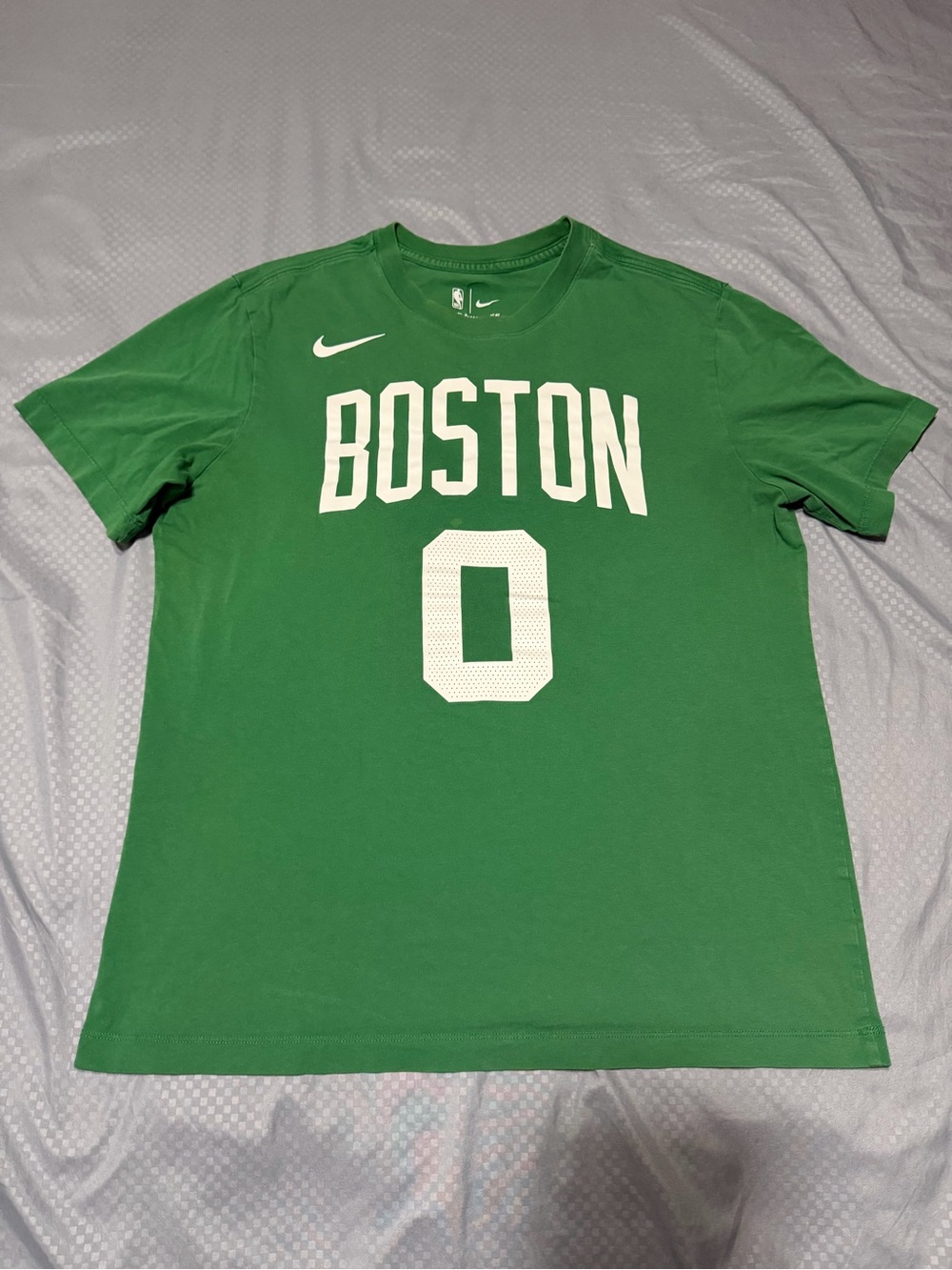 Jayson Tatum Boston Celtics Men's T-Shirt Dri-Fit NBA #0 Size M